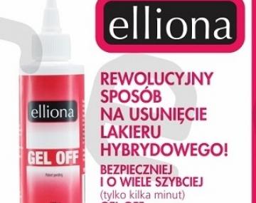 Rewolucyjny środek do usuwania lakieru hybrydowego - ELLIONA GEL OFF już w naszej ofercie!