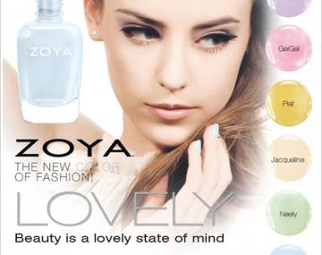ZOYA LOVELY - nowa kolekcja wiosna 2013 ZOYA LOVELY - nowa kolekcja wiosna 2013